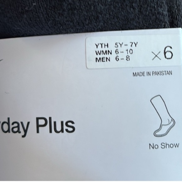 NWOT | Nike Everyday Plus No Show Socks Medium (11 pairs) - Picture 4 of 6